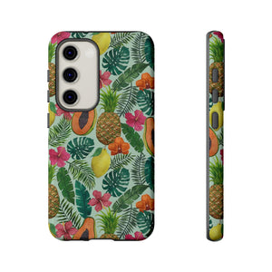 Pineapple and Papaya Phone Case