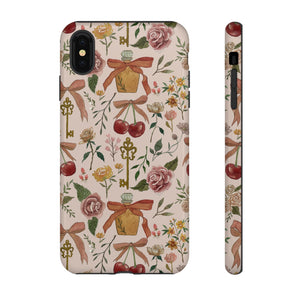 Bows, Flowers and Cherries Phone Case