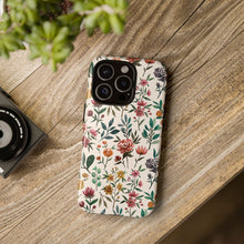 Load image into Gallery viewer, Colorful Watercolor Flowers Phone Case