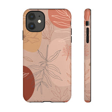 Load image into Gallery viewer, Pink Abstract Desert Leaf Phone Case