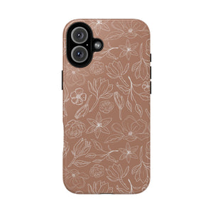 Copper Magnolia Phone Case