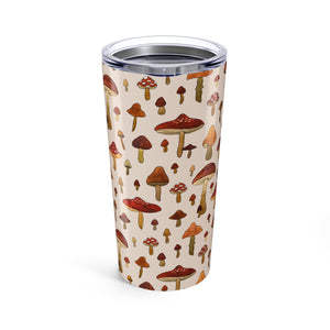Watercolor Mushroom Travel Mug
