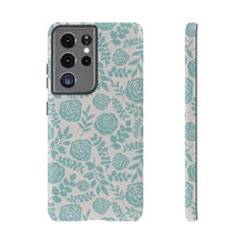 Load image into Gallery viewer, Baby Blue Floral Phone Case