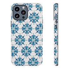 Load image into Gallery viewer, Blue Tile Phone Case