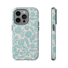 Load image into Gallery viewer, Baby Blue Floral Phone Case