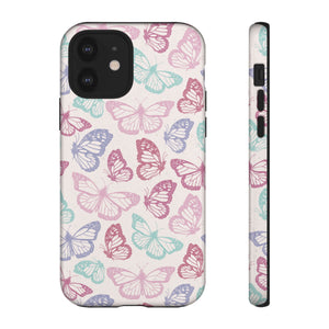 Pink Butterfly Phone Case