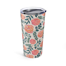 Load image into Gallery viewer, Watercolor Floral Travel Mug