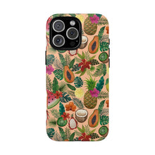 Load image into Gallery viewer, Tropical Fruit and Flowers Phone Case