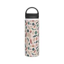 Load image into Gallery viewer, Warm Terrazzo Handle Lid Water Bottle