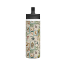 Load image into Gallery viewer, Seaside Stamps Handle Lid Water Bottle