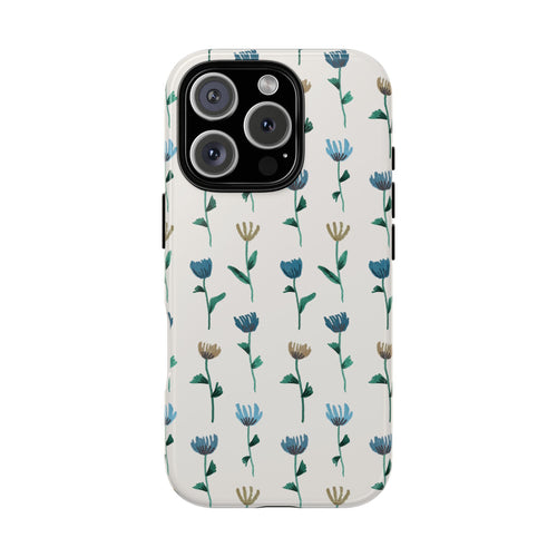 Colorful Ink Flower Phone Case