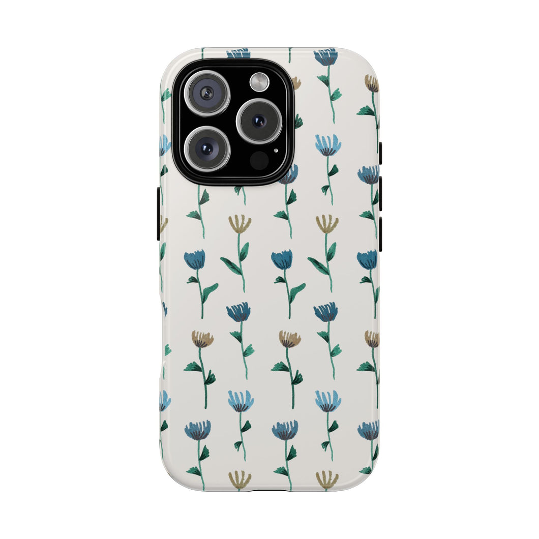 Colorful Ink Flower Phone Case