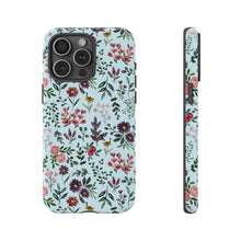 Load image into Gallery viewer, Bright Watercolor Flower - Blue Phone Case