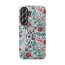 Load image into Gallery viewer, Pink and Purple Flowers Phone Case