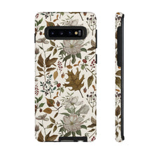 Load image into Gallery viewer, Watercolor Fall Leaves and Flowers Phone Case