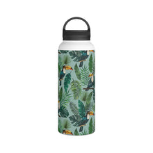 Load image into Gallery viewer, Tropical Toucan Handle Lid Water Bottle