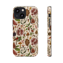 Load image into Gallery viewer, Rose Hips, Fruit and Leaves Phone Case