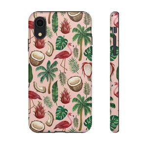 Flamingo Coconut Phone Case
