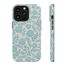 Load image into Gallery viewer, Baby Blue Floral Phone Case