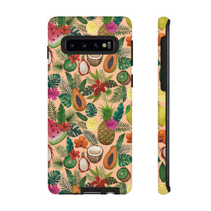 Tropical Fruit and Flowers Phone Case