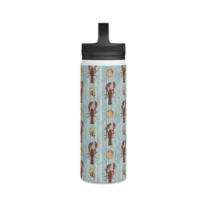 Lobster Handle Lid Water Bottle