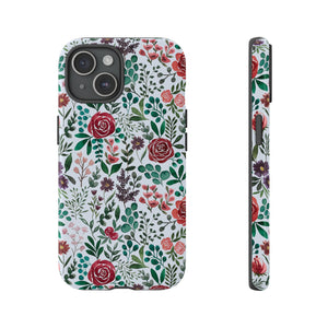 Pink and Purple Flowers Phone Case