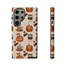 Load image into Gallery viewer, Pumpkin Spice Coffee Phone Case