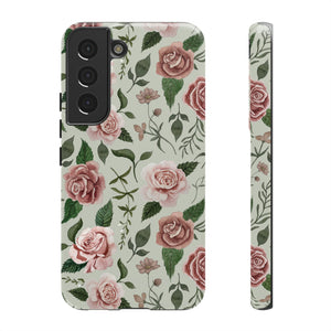 Wild Flower Roses Phone Case