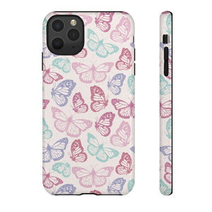 Pink Butterfly Phone Case