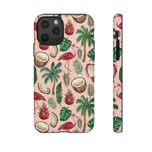 Flamingo Coconut Phone Case