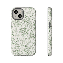 Load image into Gallery viewer, Green Christmas Branch Phone Case