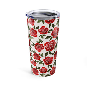 Rose Watercolor Travel Mug