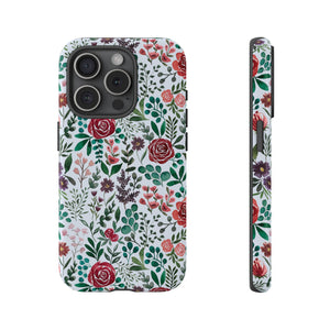 Pink and Purple Flowers Phone Case