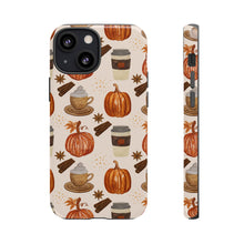 Load image into Gallery viewer, Pumpkin Spice Coffee Phone Case