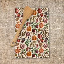 Load image into Gallery viewer, Autumn Harvest Tea Towel