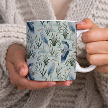 Load image into Gallery viewer, Blue Heron Pattern - Mug