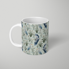 Load image into Gallery viewer, Blue Heron Pattern - Mug