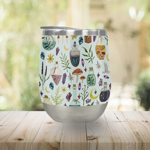 Load image into Gallery viewer, Botanical Potions Wine Tumbler
