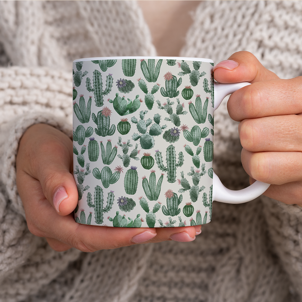 Cactus Pattern - Mug