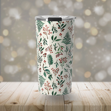 Load image into Gallery viewer, Christmas Berries Travel Mug