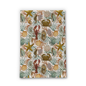 Coastal Creatures Tea Towel