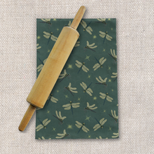 Load image into Gallery viewer, Dragonfly Tea Towel