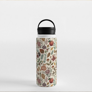 Fall Forest Handle Lid Water Bottle