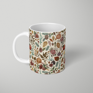 Fall Forest Pattern - Mug