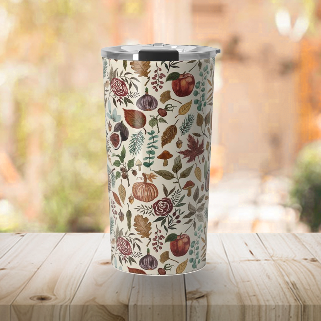 Fall Forest Travel Mug