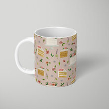 Load image into Gallery viewer, Floral Birthday Cakes Pattern - Mug