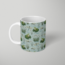 Load image into Gallery viewer, Frog and Dragonfly Pattern - Mug