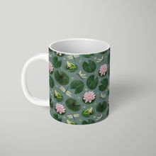 Load image into Gallery viewer, Frog and Lotus Pattern - Mug