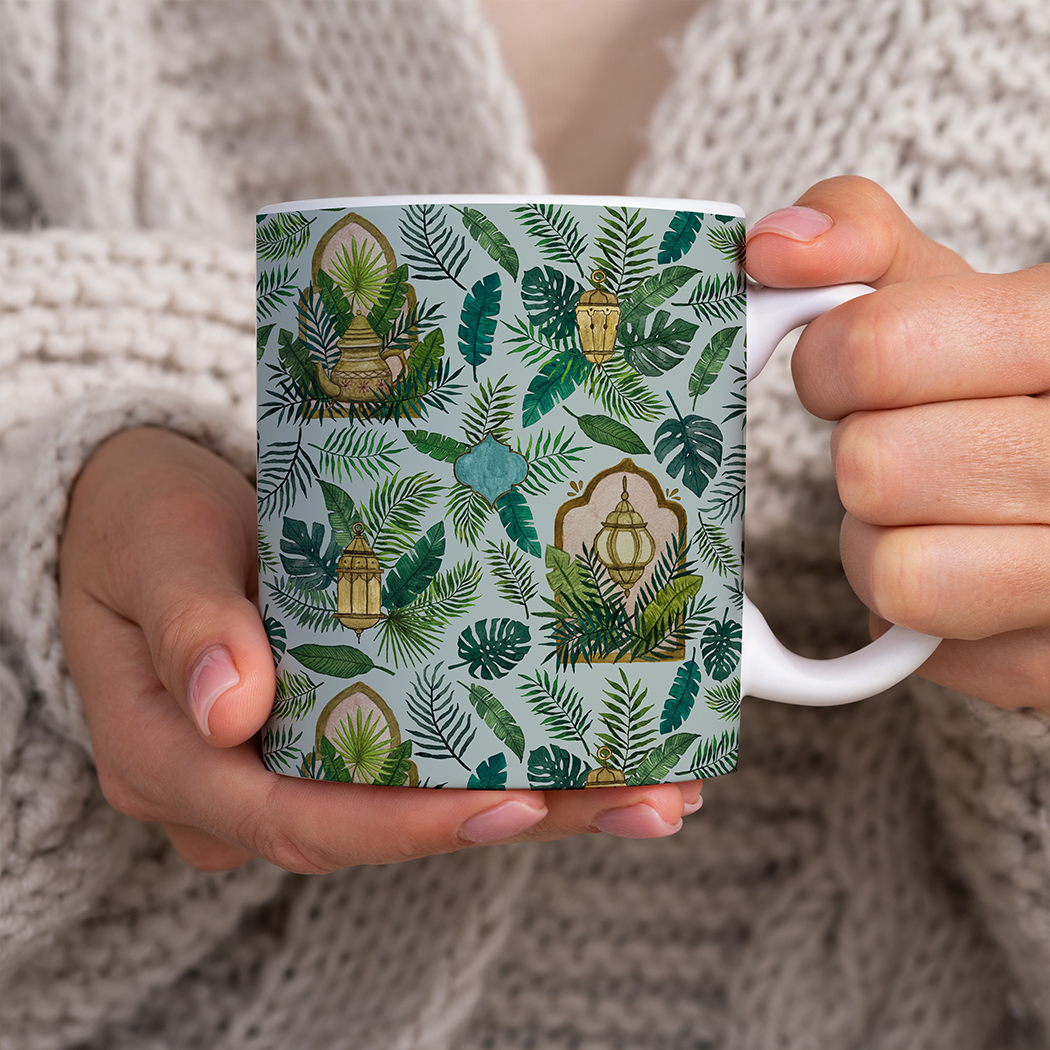 Lantern Tea Garden - Mug