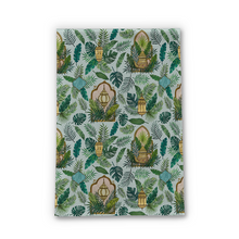 Load image into Gallery viewer, Lantern Tea Garden Tea Towel